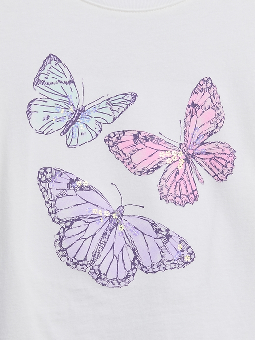 Image number 3 showing, Kids Oversized Graphic T-Shirt