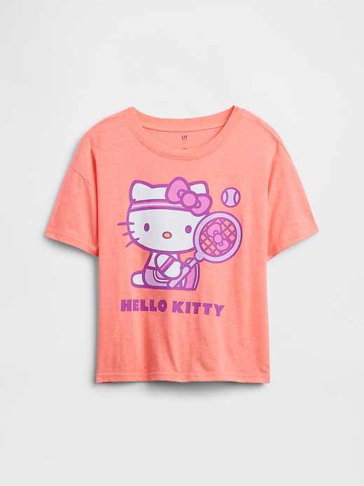 Image number 1 showing, GapKids Hello Kitty Oversized Graphic T-Shirt
