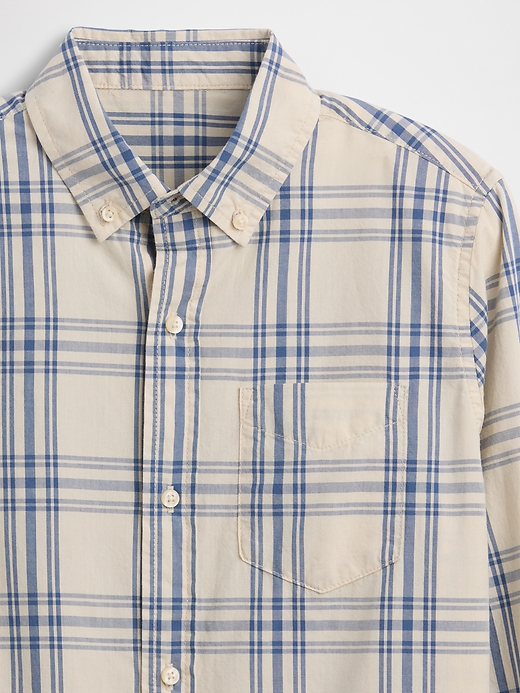 Image number 3 showing, Kids Poplin Shirt