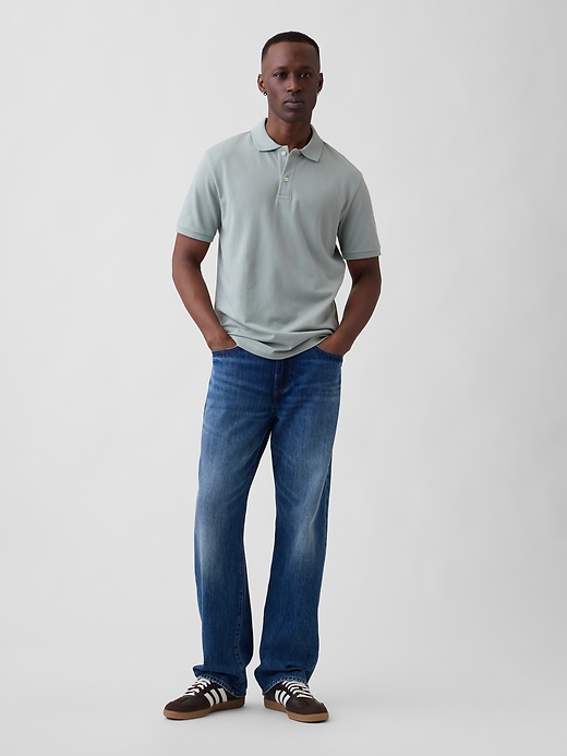 Image number 3 showing, Stretch Pique Polo Shirt