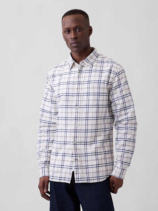 L'image numéro 1 présente Chemise Oxford coupe standard