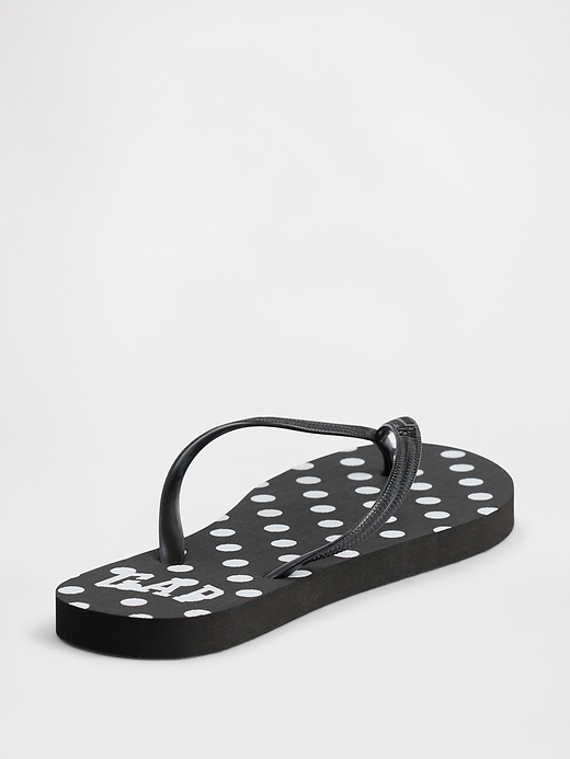 L'image numéro 4 présente Sandales de plage à logo Gap