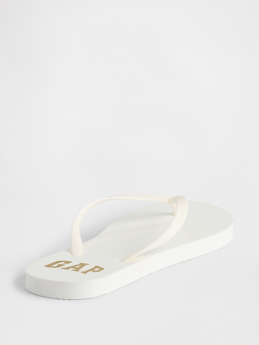 Image number 4 showing, Gap Logo Flip Flops