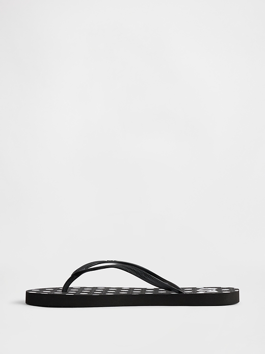 L'image numéro 5 présente Sandales de plage à logo Gap