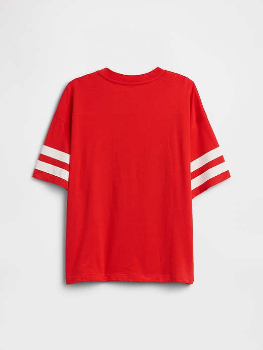 Image number 2 showing, Kids Oversized Soccer T-Shirt