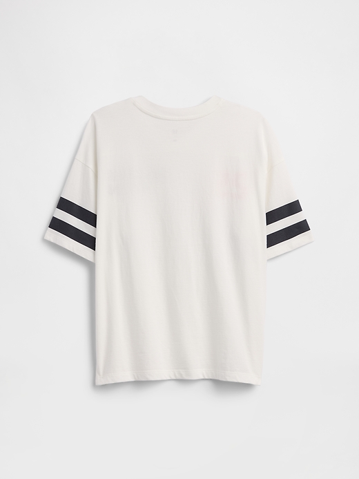L'image numéro 2 présente T-shirt de soccer surdimensionné pour Enfant