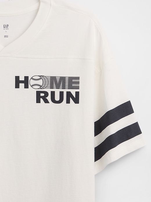 L'image numéro 3 présente T-shirt de soccer surdimensionné pour Enfant
