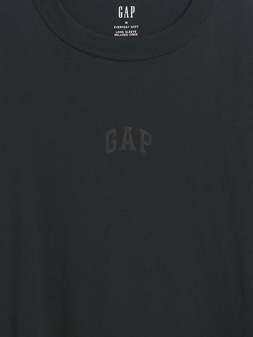 Image number 4 showing, Everyday Soft Relaxed Gap Mini-Logo T-Shirt