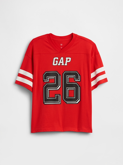 Image number 1 showing, Kids Oversized Soccer T-Shirt