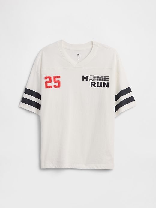 L'image numéro 1 présente T-shirt de soccer surdimensionné pour Enfant
