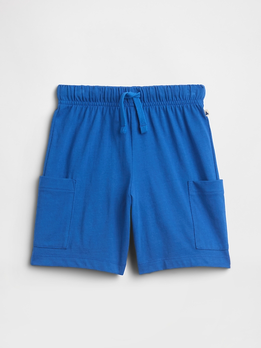 Image number 1 showing, babyGap Pull-On Jersey Cargo Shorts