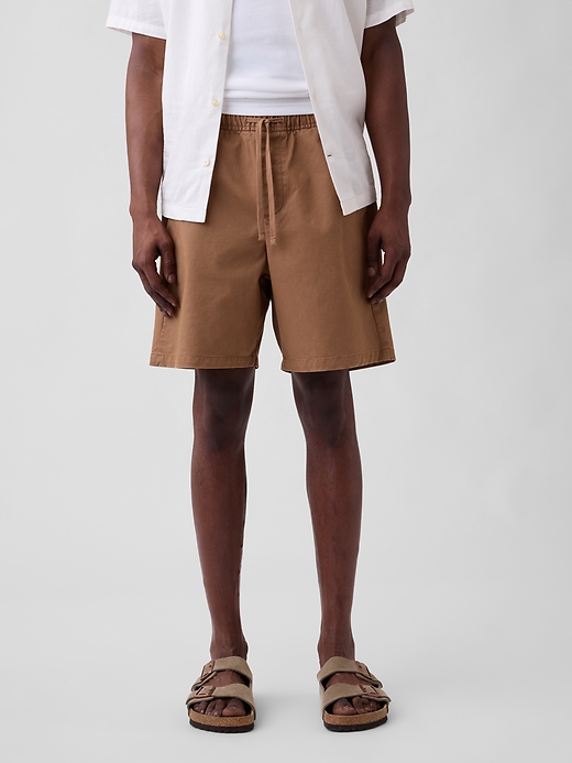 Image number 3 showing, 7" Essential Pull-On Khaki Shorts