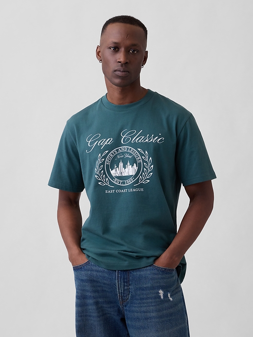 Image number 1 showing, Everyday Soft Relaxed Graphic T-Shirt