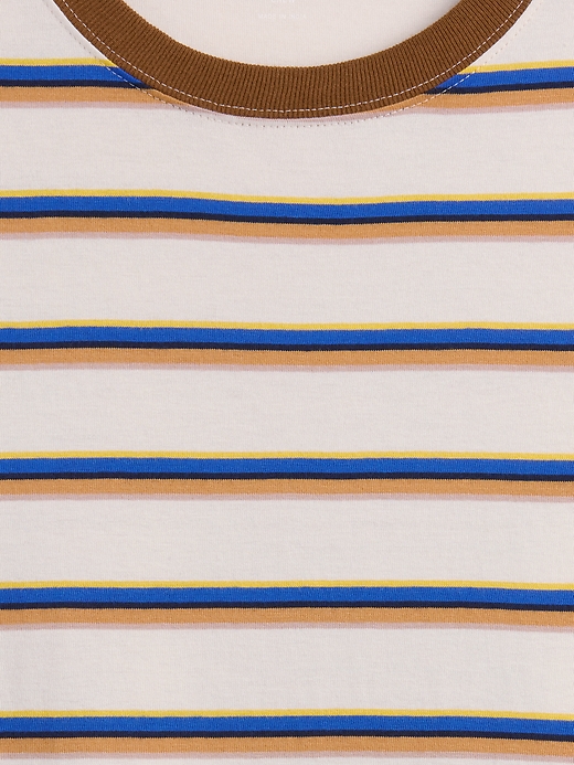 Image number 4 showing, Everyday Soft Stripe Crewneck T-Shirt