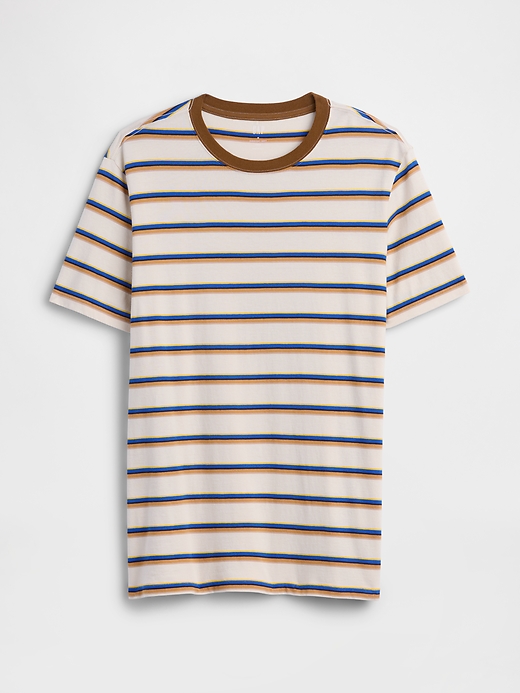 Image number 5 showing, Everyday Soft Stripe Crewneck T-Shirt