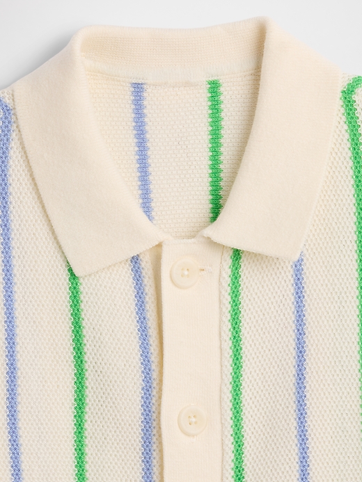 Image number 3 showing, babyGap Sweater Polo Shirt