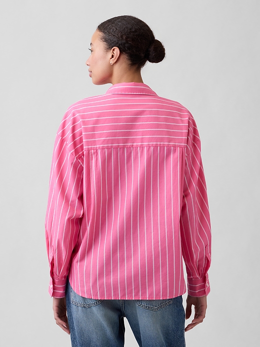 Image number 2 showing, Oversized Shirt in Poplin