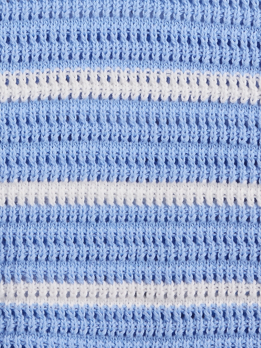 L'image numéro 4 présente Haut décontracté crocheté