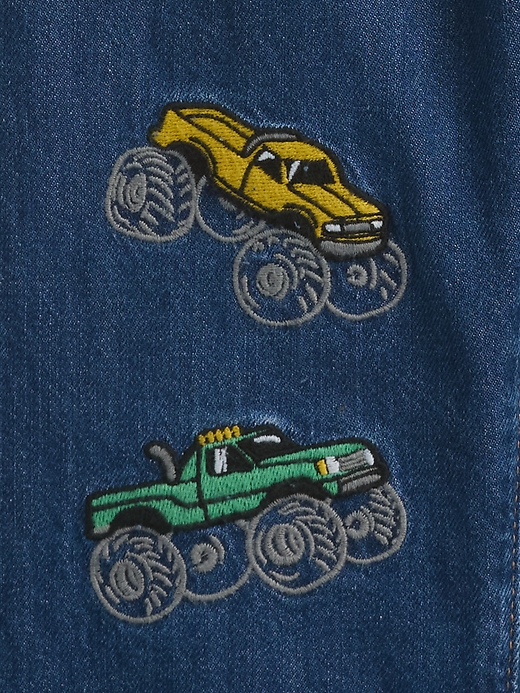 Image number 3 showing, babyGap Embroidered Baggy Jeans