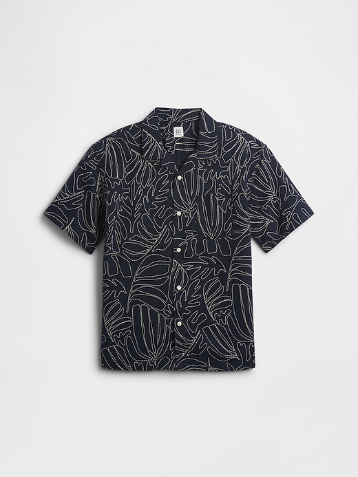 Image number 1 showing, Kids Textured Vacay Shirt