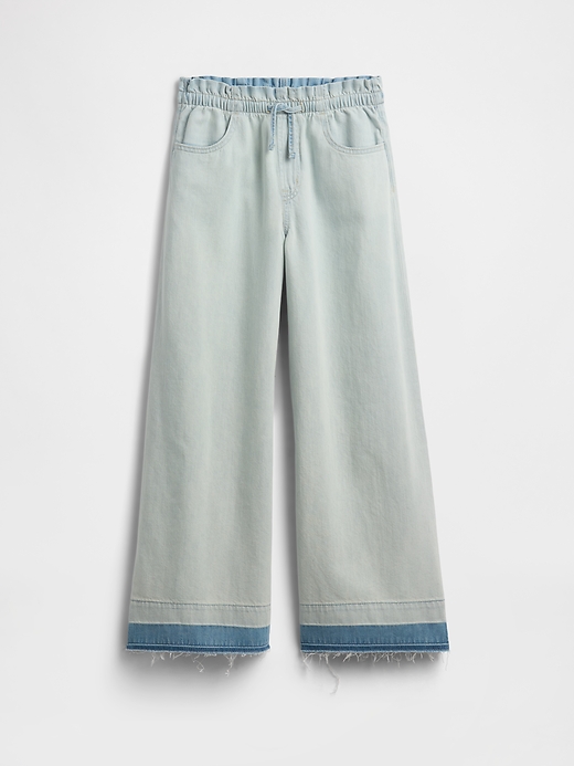 Image number 1 showing, Kids Mid Rise SuperLight Pull-On Baggy Jeans