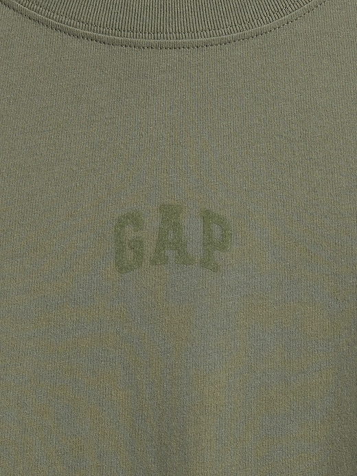 Image number 4 showing, Everyday Soft Relaxed Gap Mini-Logo T-Shirt
