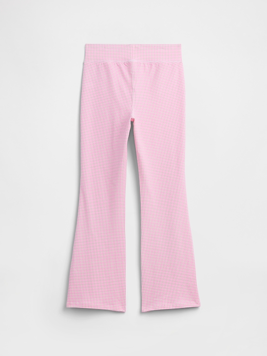 Image number 2 showing, Kids Pull-On Stretch Jersey Flare Leggings