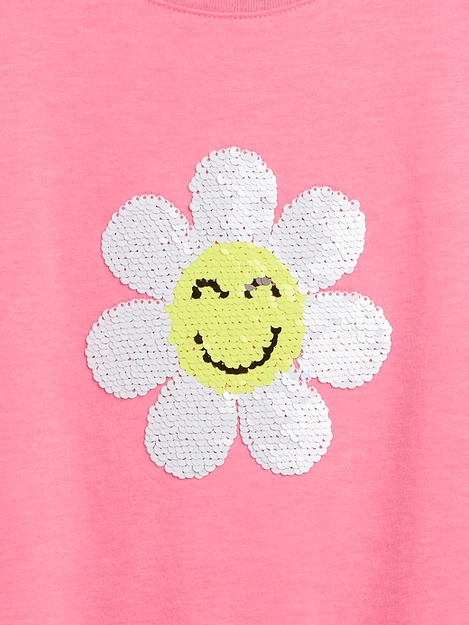 Image number 3 showing, Kids Oversized Graphic T-Shirt