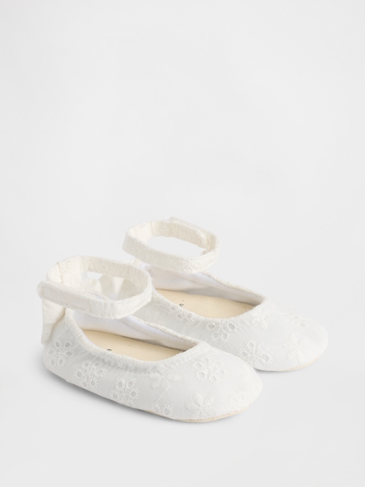 Image number 2 showing, Baby Eyelet Flats