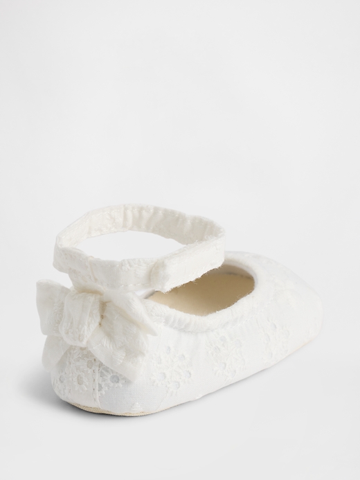 Image number 4 showing, Baby Eyelet Flats