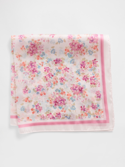 Image number 1 showing, Faux-Silk Scarf