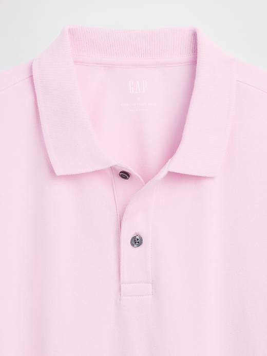 Image number 4 showing, Stretch Pique Polo Shirt