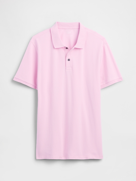 Image number 5 showing, Stretch Pique Polo Shirt