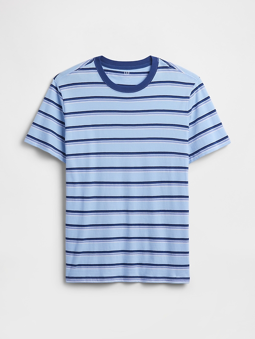 Image number 5 showing, Everyday Soft Stripe Crewneck T-Shirt
