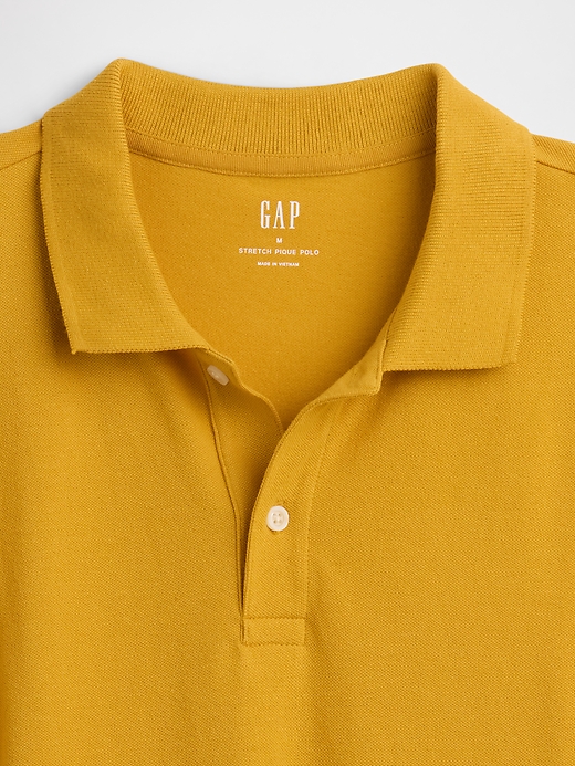 Image number 4 showing, Stretch Pique Polo Shirt