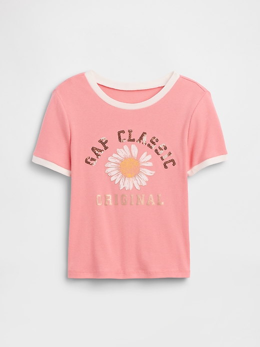 Image number 1 showing, Kids Ringer Graphic T-Shirt
