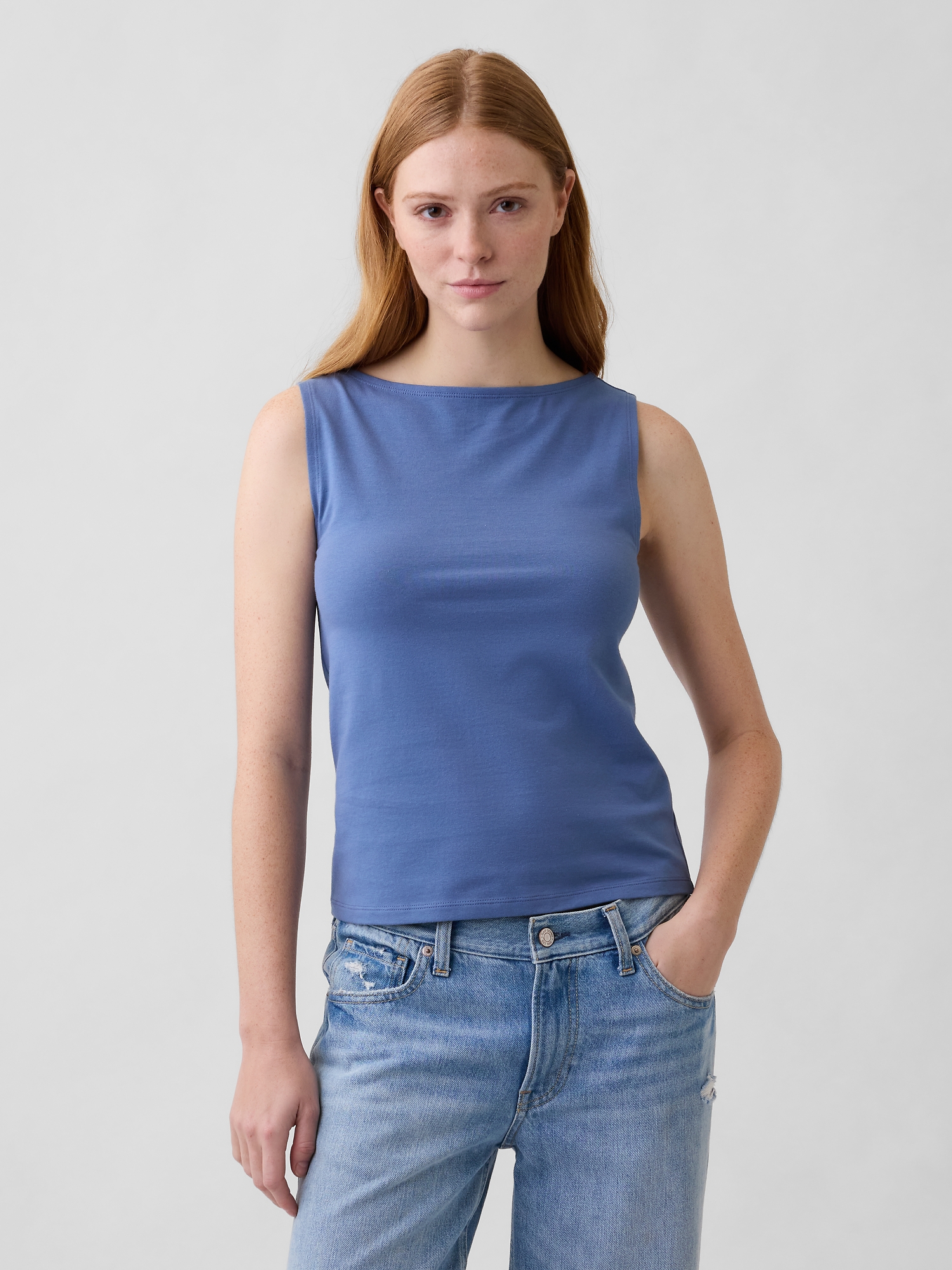 Boatneck Tank Top | Gap Factory