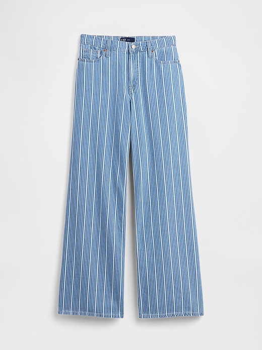 Image number 7 showing, Mid Rise Soft Wide-Leg Jeans
