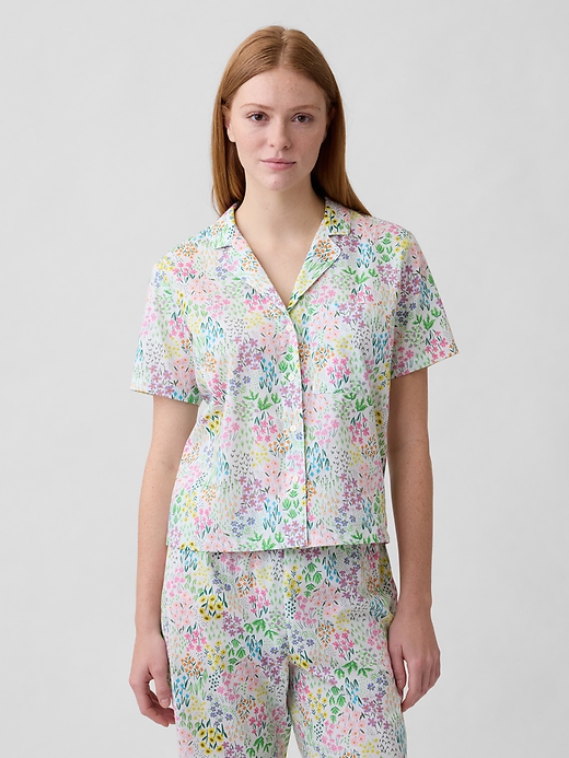 Image number 1 showing, Poplin PJ Shirt