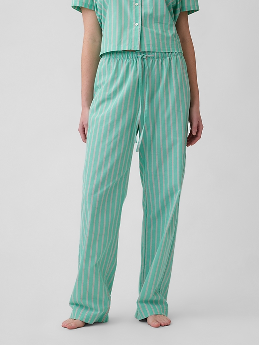 Image number 3 showing, Poplin PJ Pants