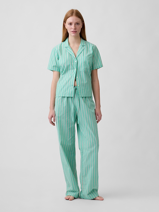 Image number 3 showing, Poplin PJ Shirt