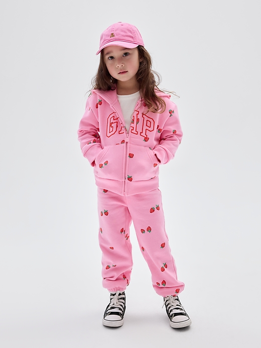 Image number 4 showing, babyGap Relaxed Pull-On Logo Joggers