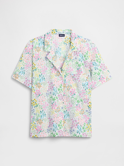 Image number 4 showing, Poplin PJ Shirt
