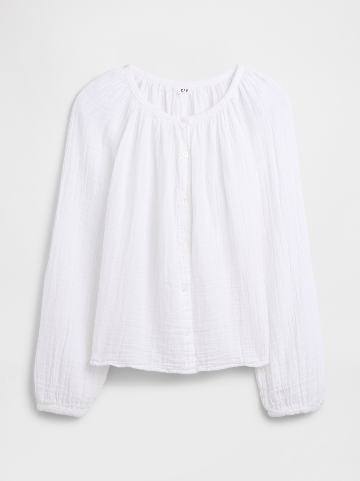 Oversized Gauze Top | Gap Factory