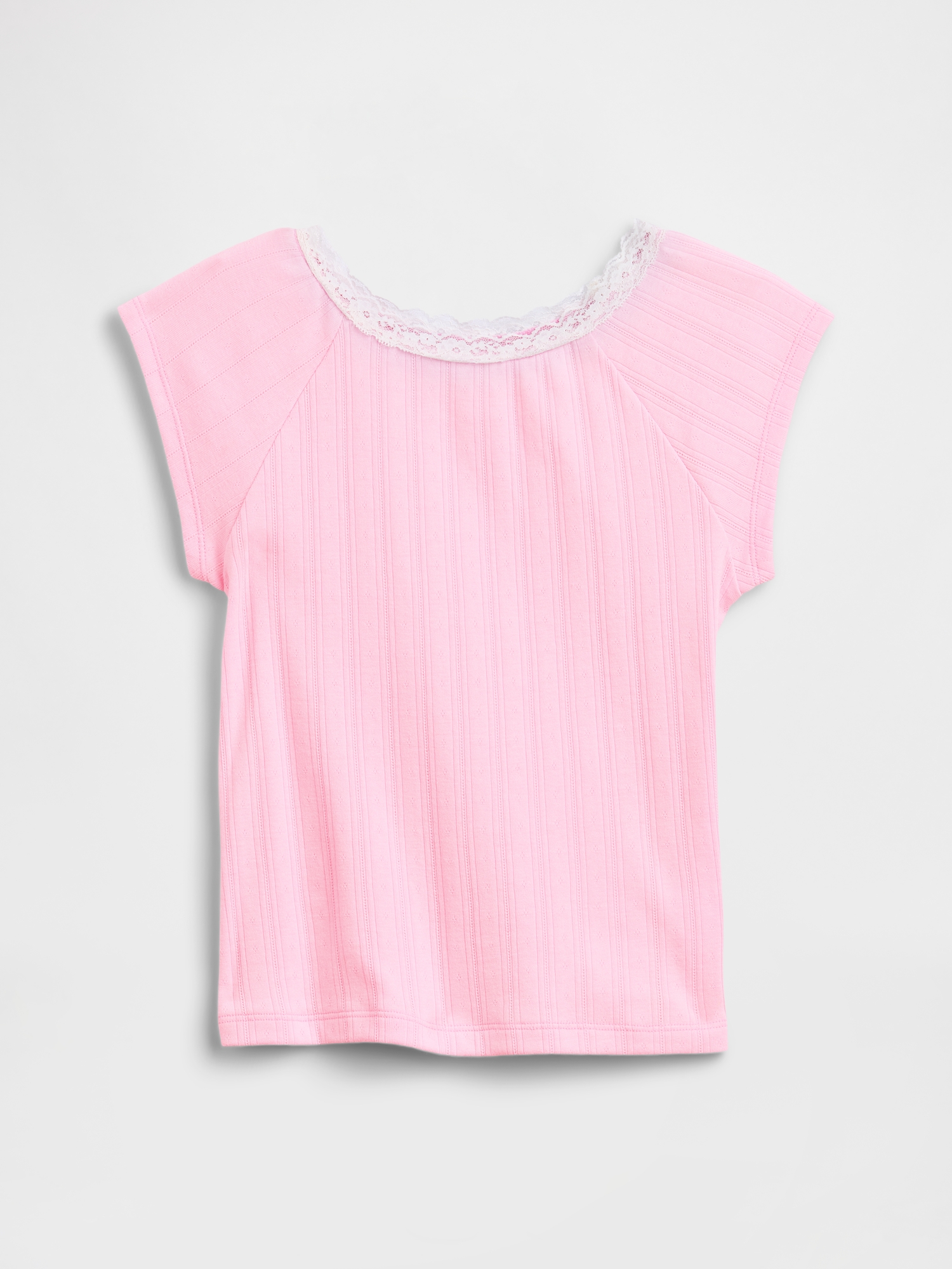 Kids Lace-Trim Baby T-Shirt | Gap Factory