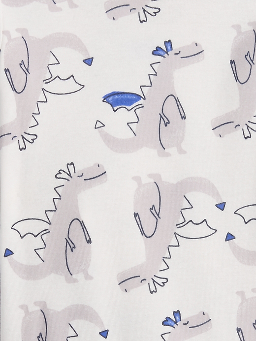 Image number 2 showing, babyGap 100% Organic Cotton Dragon PJ Set