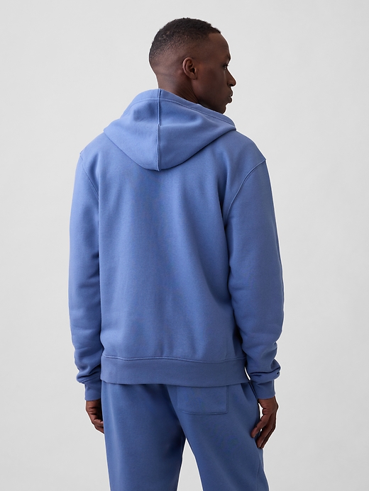 Image number 2 showing, Adult Relaxed Gap Logo Zip Hoodie