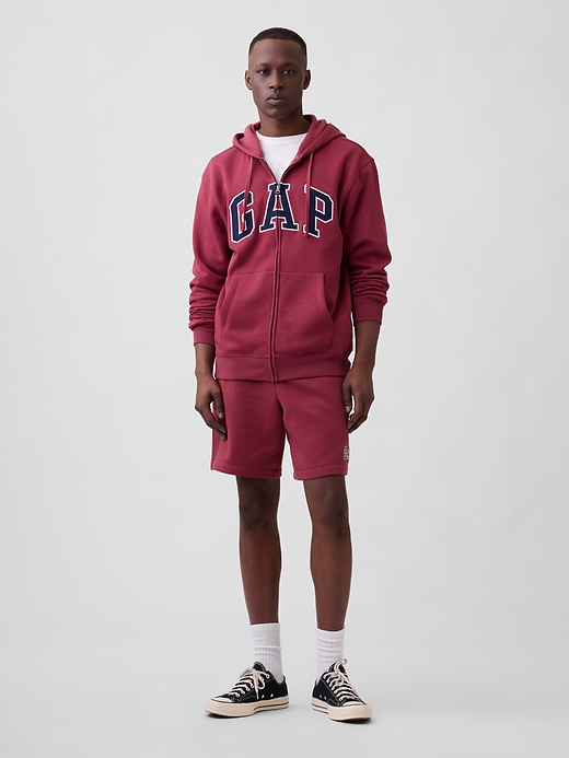 Image number 3 showing, Adult Relaxed Gap Logo Zip Hoodie