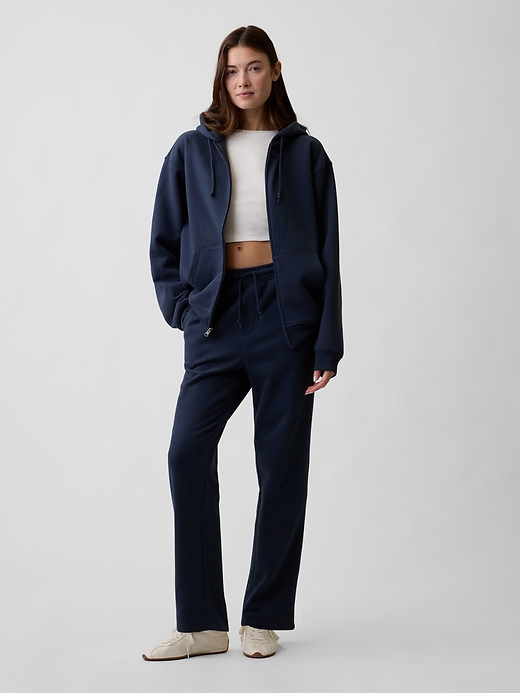 Image number 5 showing, Adult Vintage Soft Oversized Zip Hoodie