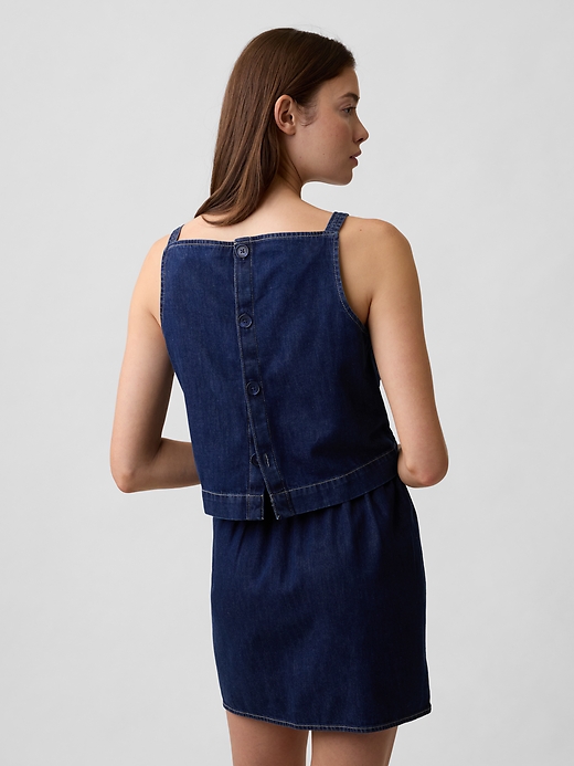 Image number 2 showing, Denim Shell Tank Top